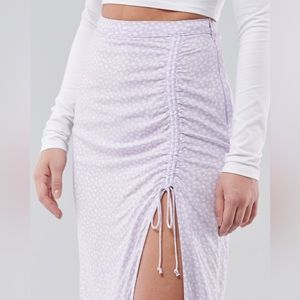 Hollister Ultra High-rise Cinch Midi Skirt